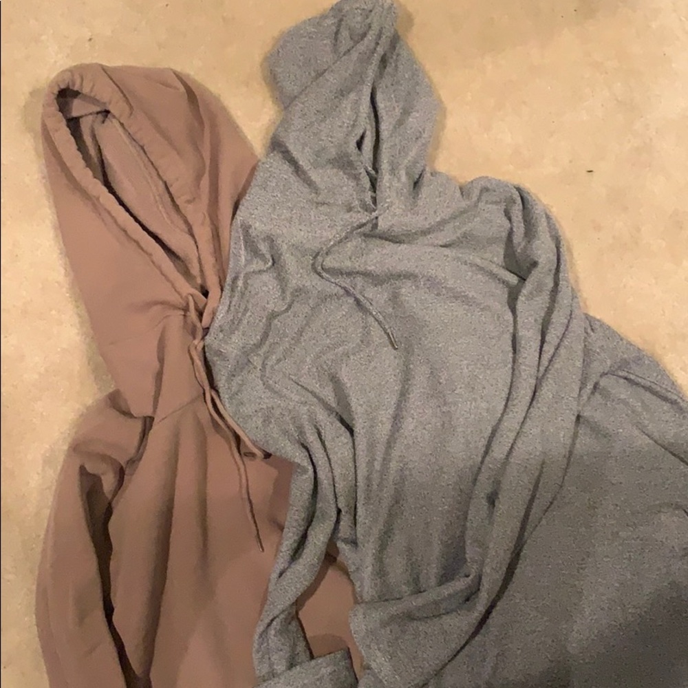 PacSun size zipper hoodies